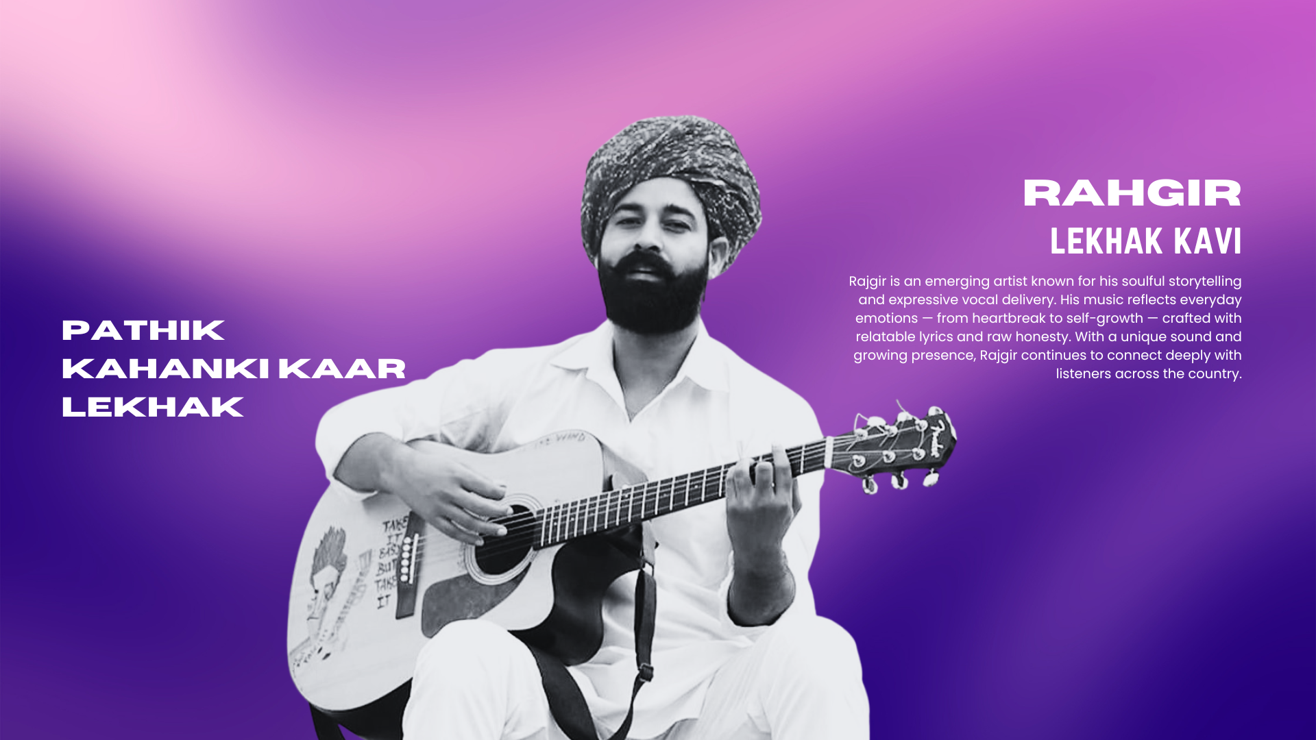 Artists Platform Banner